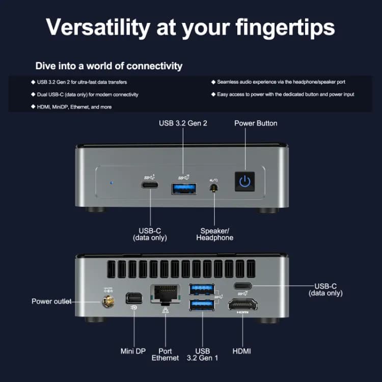 GEEKOM Mini Air11 Mini PC has versatulity at your fingertips
