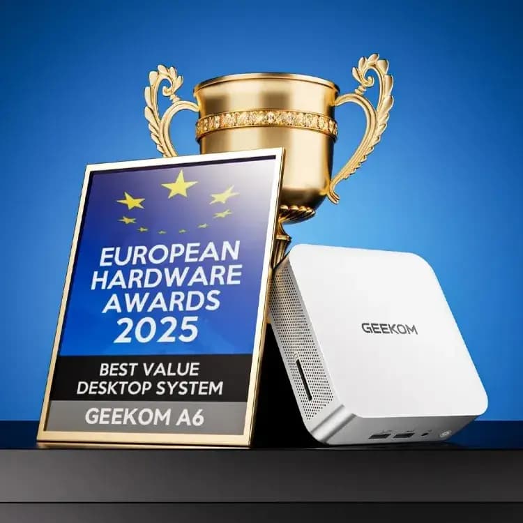 Best Value Desktop System: A6 Honored with European Hardware Awards 2025