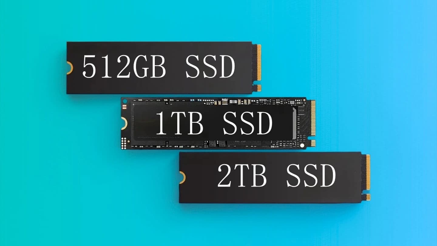 512GB vs 1TB vs 2TB SSD