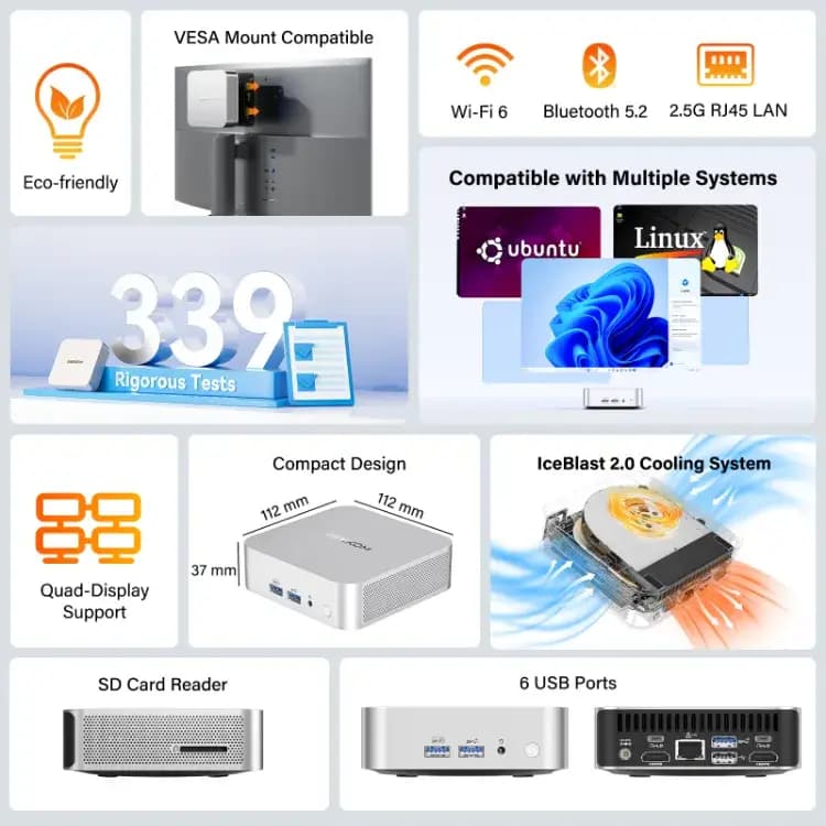 GEEKOM A5 Pro mini PC