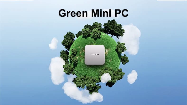 green mini PC