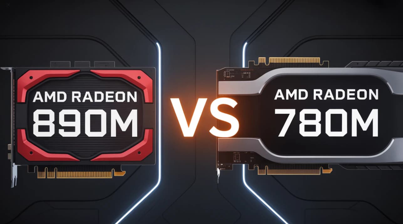 AMD Radeon 890M vs 780M