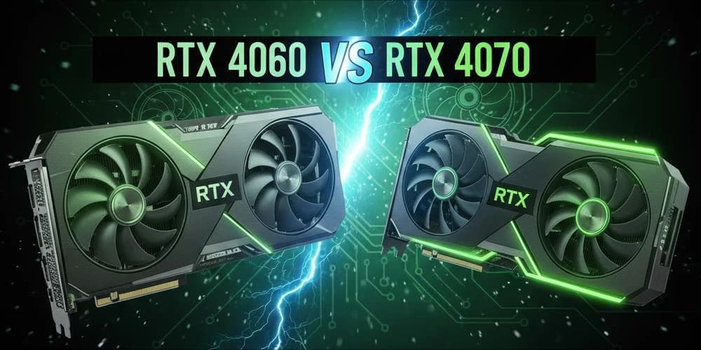RTX 4060 vs 4070