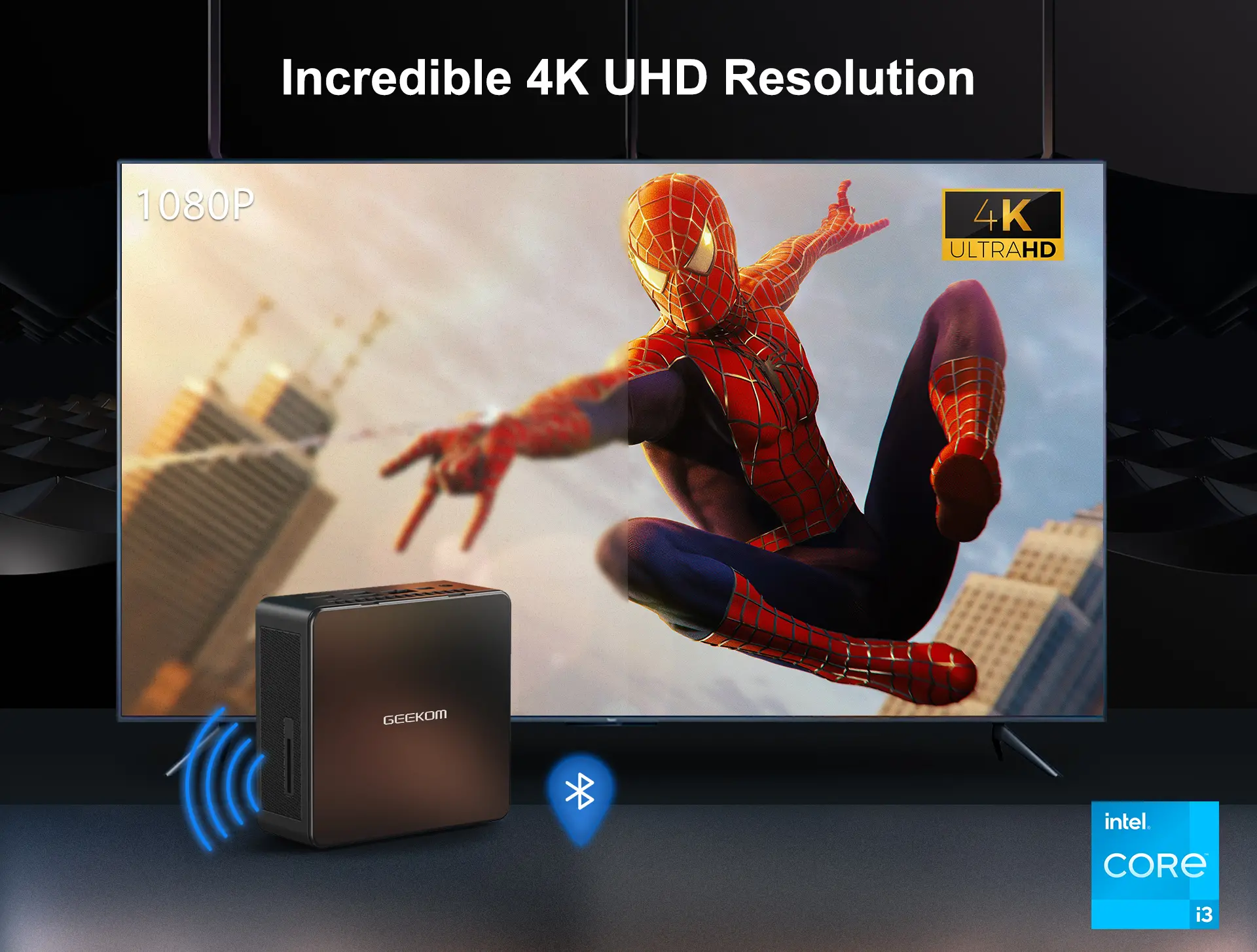 GEEKOM Mini IT8 SE Mini PC with Incredible 4K UHD Resolution