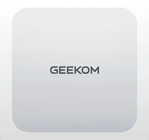 GEEKOM A6 Mini PC Product packaging