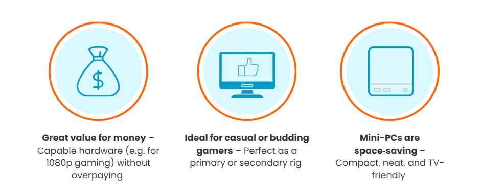 Why Go for Gaming PCs Under ￡500?