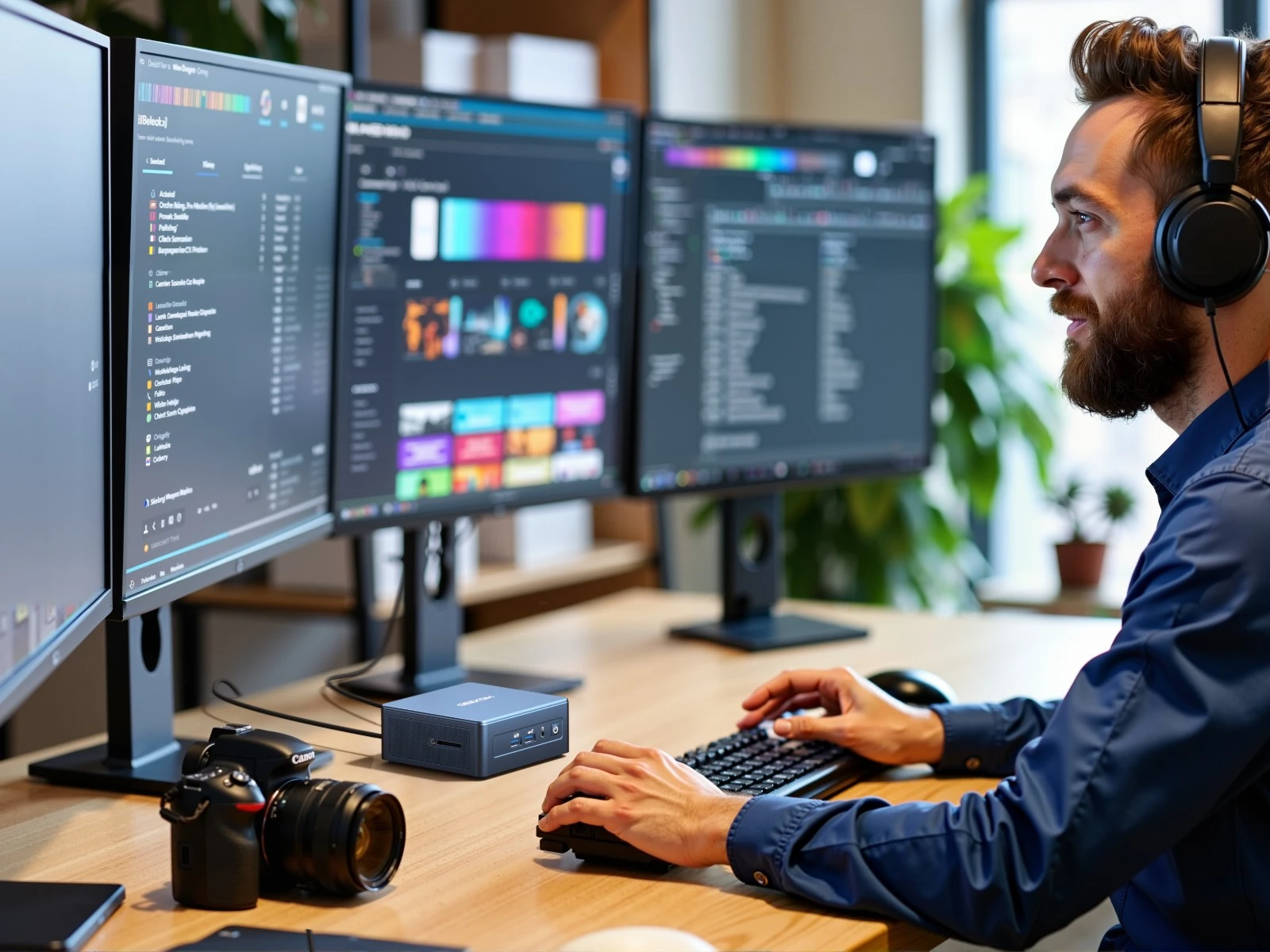 GEEKOM Mini IT13 2025 Edition Mini PC for studio