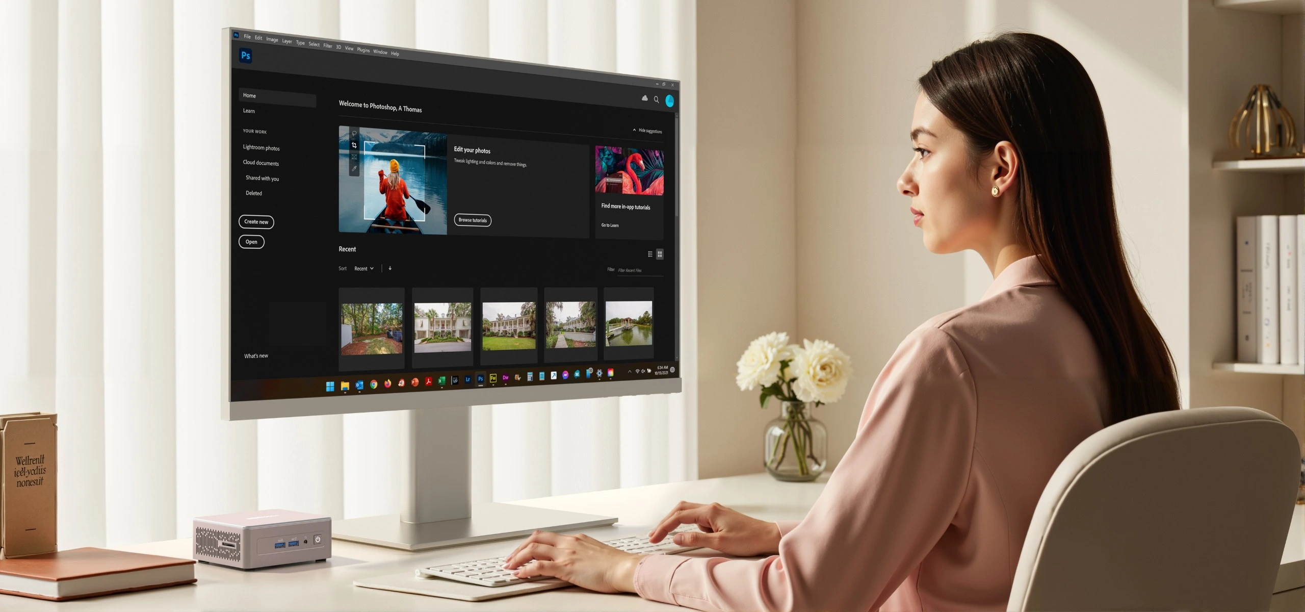 GEEKOM A5 Mini PC for home office