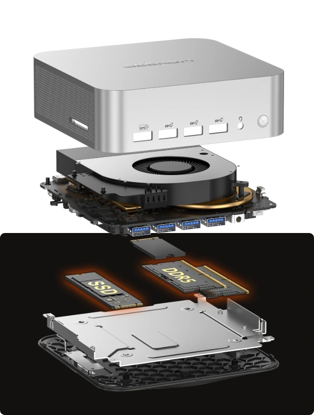 Desktop-Class Memory & Storage Ultra-Fast and Expandable