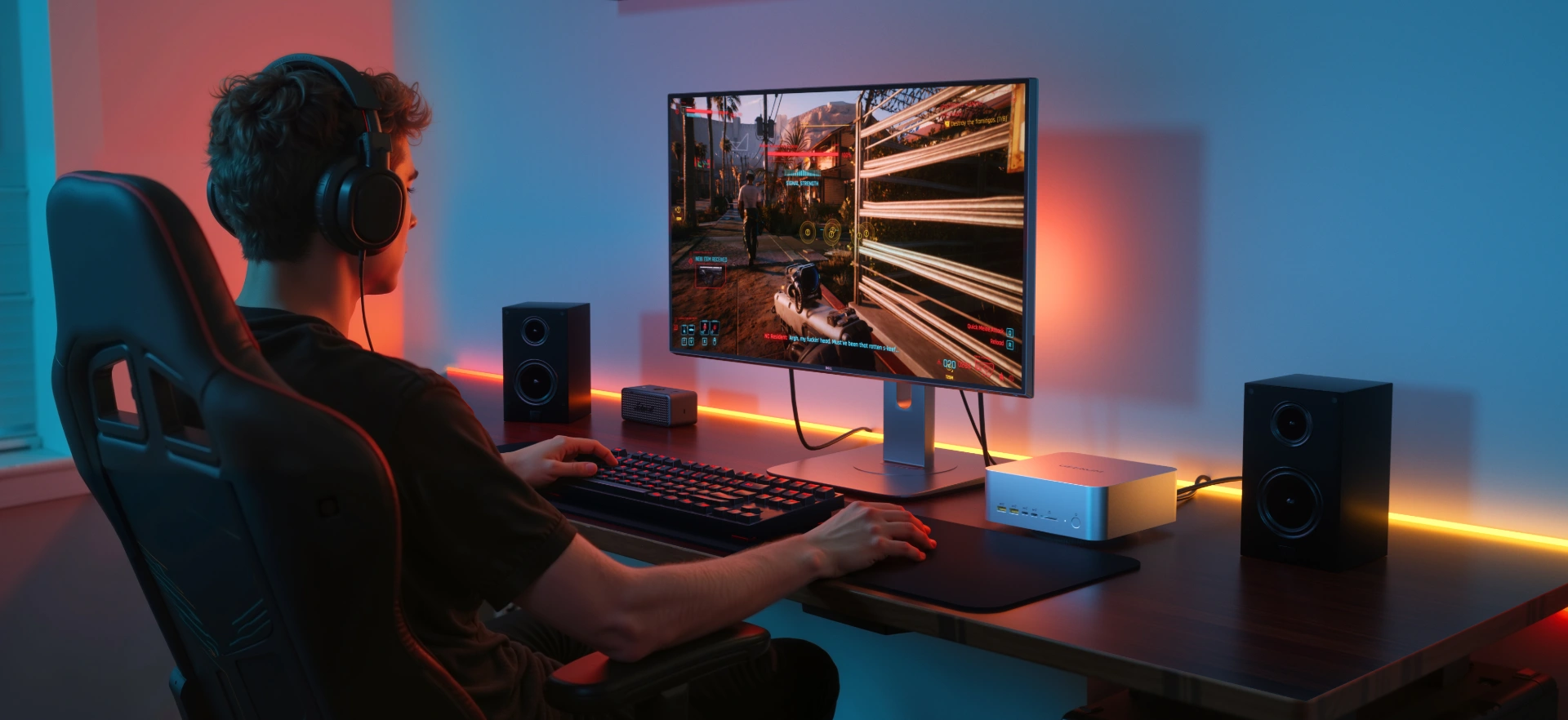 GEEKOM A9 Mega can handle AAA games Comparable to RTX 4070 Laptop GPU