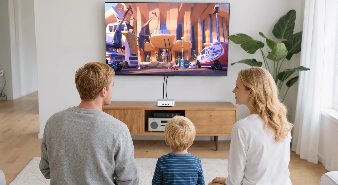 GEEKOM A5 Pro Mini PC for Home Entertainment