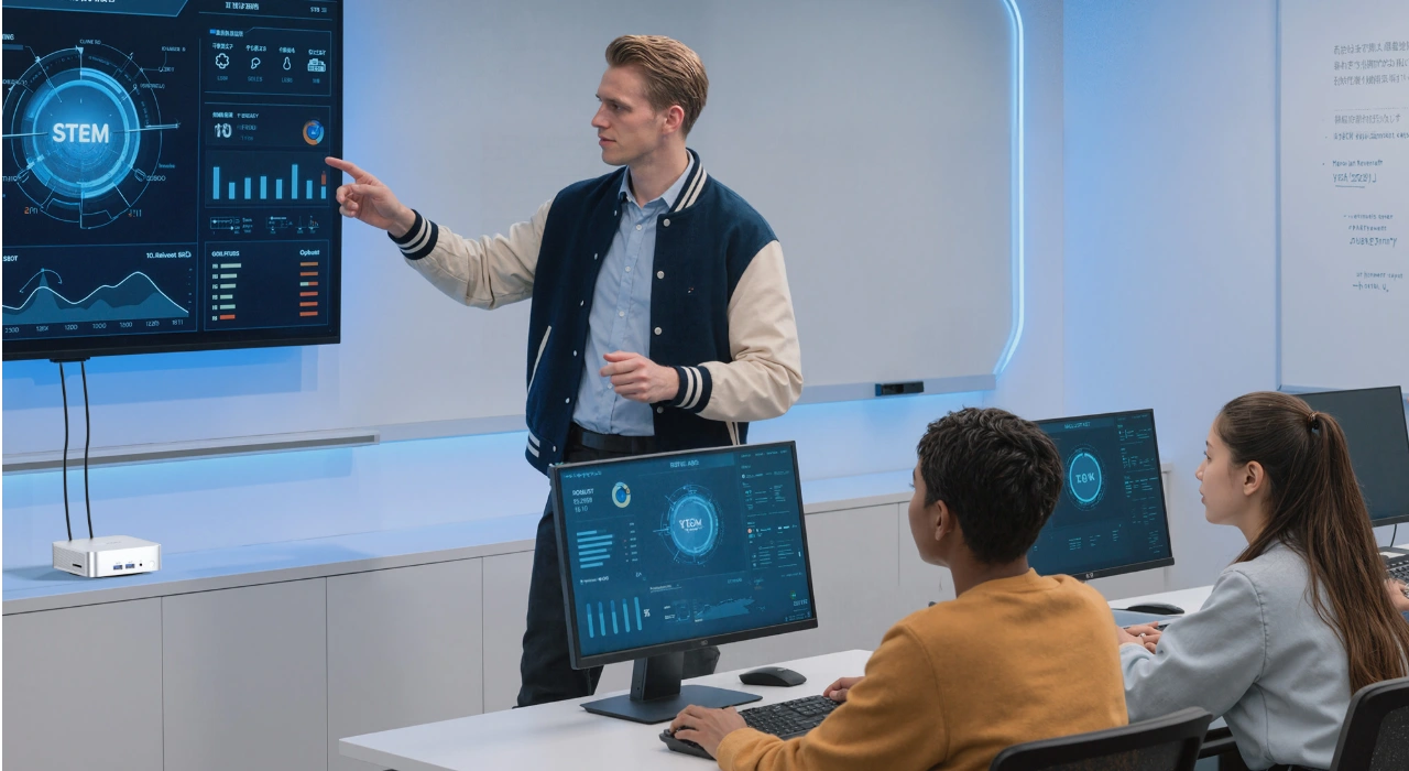 GEEKOM A5 Pro Mini PC for Educational Lab