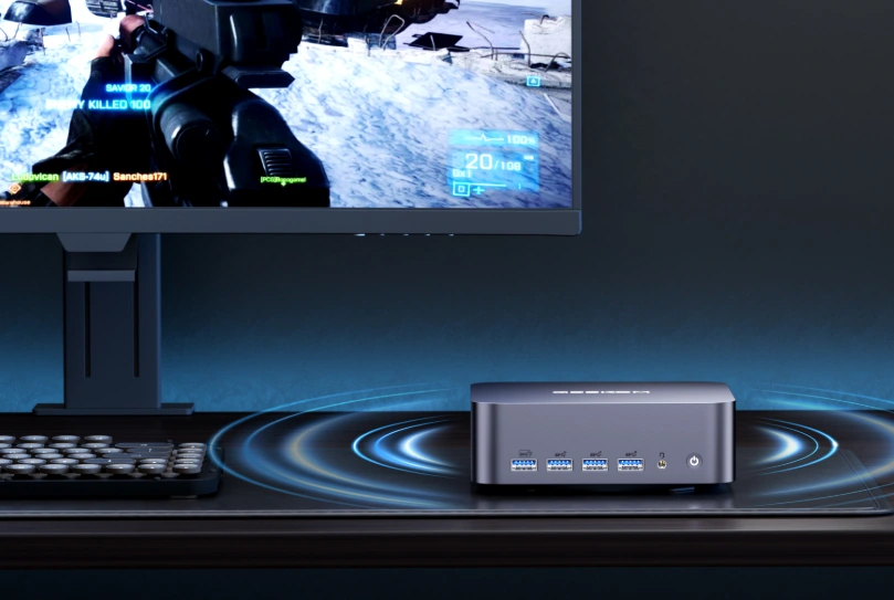 GEEKOM GT2 Mega AI Mini PC can reduce cabling, achieve high-speed wireless coverage