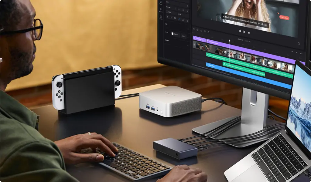 Use GEEKOM A8 mini PC for enhanced productivity