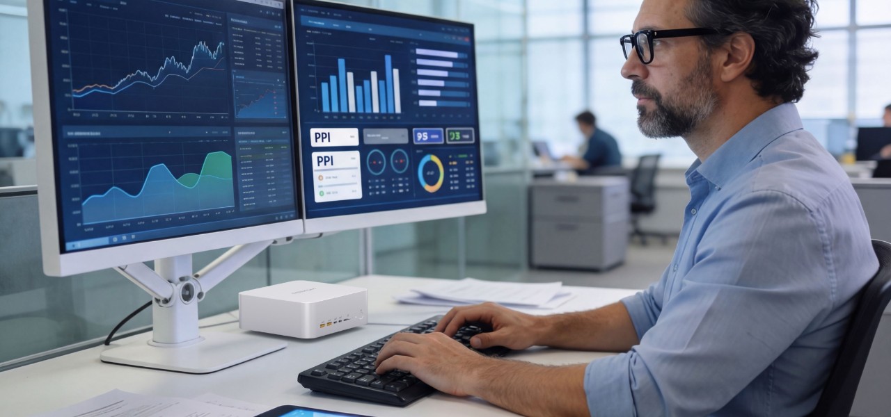 GEEKOM A9 Mega AI Mini PC for Productivity